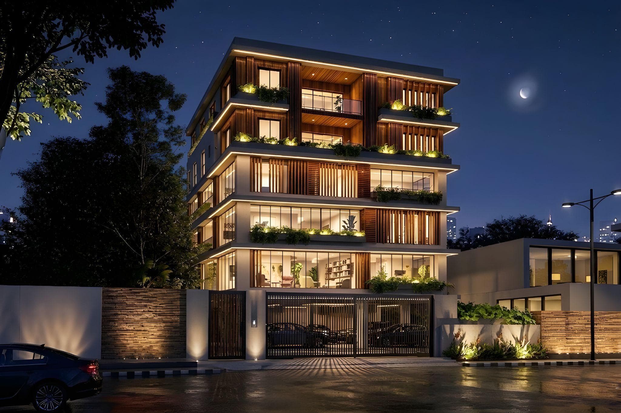 Luminaire Night-Lit Residences